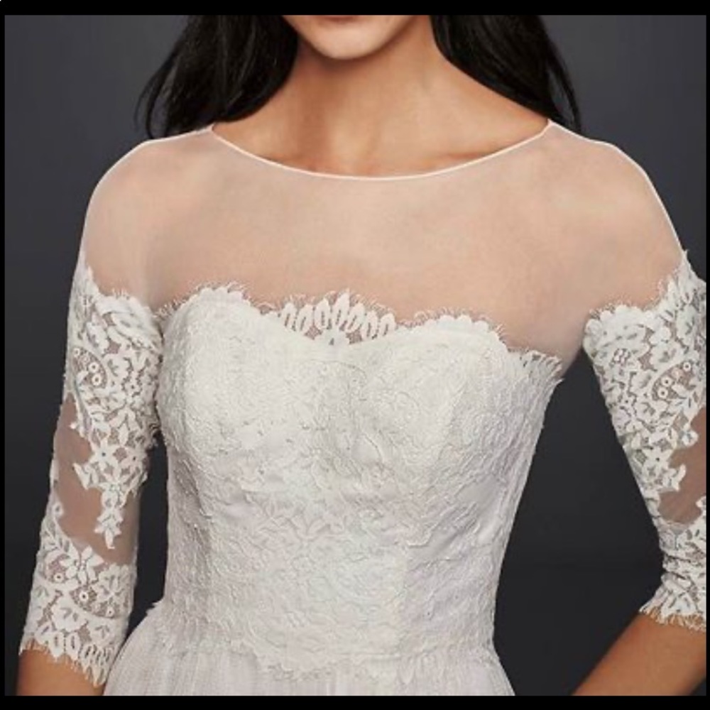 David’s Bridal Wedding Dress Size 12 Brand New